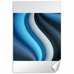 Abstract Pattern Lines Wave Canvas 24  x 36 