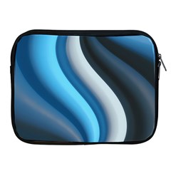 Abstract Pattern Lines Wave Apple Ipad 2/3/4 Zipper Cases by Nexatart