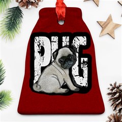 Pug Bell Ornament (two Sides) by Valentinaart