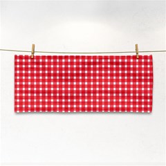 Pattern Diamonds Box Red Cosmetic Storage Cases by Nexatart