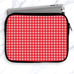 Pattern Diamonds Box Red Apple Ipad 2/3/4 Zipper Cases by Nexatart