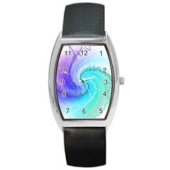 Background Colorful Scrapbook Paper Barrel Style Metal Watch by Nexatart