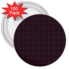 Pattern Background Star 3  Buttons (100 Pack)  by Nexatart