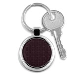 Pattern Background Star Key Chains (Round)  Front