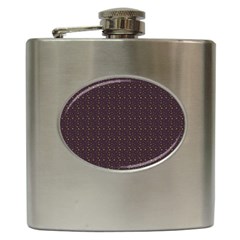 Pattern Background Star Hip Flask (6 Oz) by Nexatart