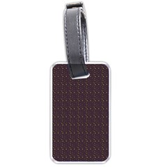 Pattern Background Star Luggage Tags (one Side)  by Nexatart