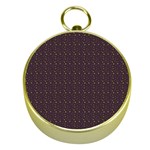 Pattern Background Star Gold Compasses Front