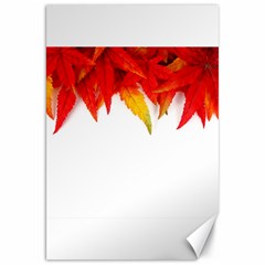 Abstract Autumn Background Bright Canvas 20  X 30   by Nexatart