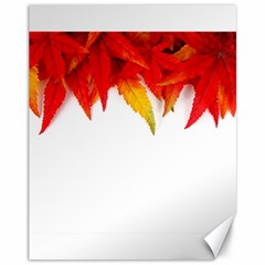 Abstract Autumn Background Bright Canvas 11  X 14  