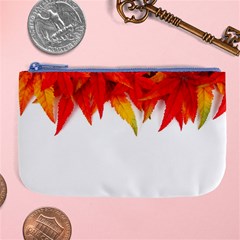 Abstract Autumn Background Bright Large Coin Purse