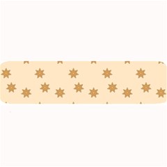 Pattern Gingerbread Star Large Bar Mats by Nexatart