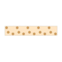 Pattern Gingerbread Star Flano Scarf (mini) by Nexatart