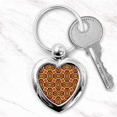 Geometry Shape Retro Trendy Symbol Key Chains (heart)  by Nexatart