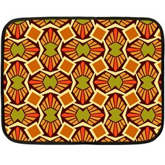 Geometry Shape Retro Trendy Symbol Fleece Blanket (mini) by Nexatart