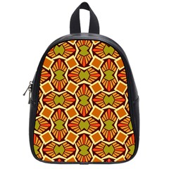 Geometry Shape Retro Trendy Symbol School Bags (small)  by Nexatart