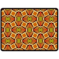 Geometry Shape Retro Trendy Symbol Double Sided Fleece Blanket (large)  by Nexatart