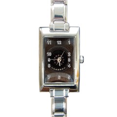 Pattern Design Symmetry Up Ceiling Rectangle Italian Charm Watch by Nexatart