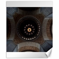 Pattern Design Symmetry Up Ceiling Canvas 11  X 14   by Nexatart