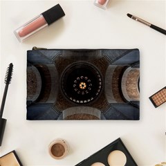 Pattern Design Symmetry Up Ceiling Cosmetic Bag (medium)  by Nexatart