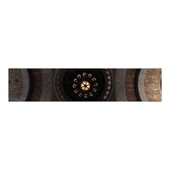 Pattern Design Symmetry Up Ceiling Velvet Scrunchie by Nexatart