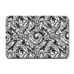 Gray Scale Pattern Tile Design Small Doormat 