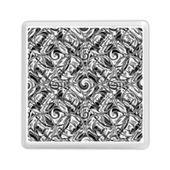 Gray Scale Pattern Tile Design Memory Card Reader (square)  by Nexatart