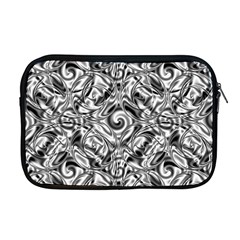 Gray Scale Pattern Tile Design Apple Macbook Pro 17  Zipper Case by Nexatart