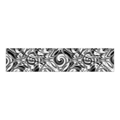 Gray Scale Pattern Tile Design Velvet Scrunchie by Nexatart