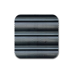 Sheet Holes Roller Shutter Rubber Square Coaster (4 Pack)  by Nexatart