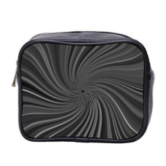 Abstract Art Color Design Lines Mini Toiletries Bag 2-side by Nexatart