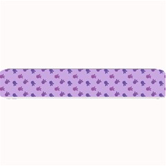 Pattern Background Violet Flowers Small Bar Mats by Nexatart