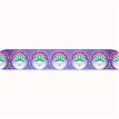 Background Floral Pattern Purple Small Bar Mats by Nexatart