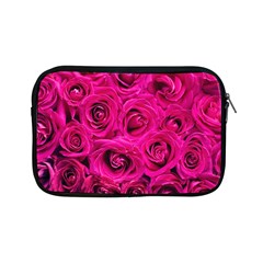 Pink Roses Roses Background Apple Ipad Mini Zipper Cases by Nexatart