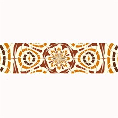 Brown And Tan Abstract Large Bar Mats