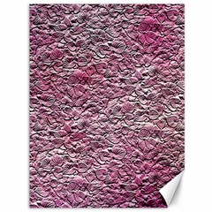 Leaves Pink Background Texture Canvas 36  X 48   by Nexatart