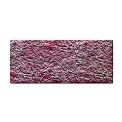 Leaves Pink Background Texture Cosmetic Storage Cases by Nexatart