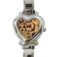 Mussels Lamp Star Pattern Heart Italian Charm Watch by Nexatart