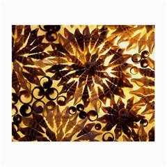 Mussels Lamp Star Pattern Small Glasses Cloth (2-side) by Nexatart