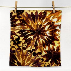 Mussels Lamp Star Pattern Face Towel by Nexatart