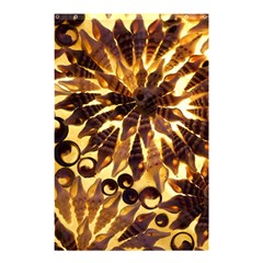 Mussels Lamp Star Pattern Shower Curtain 48  X 72  (small)  by Nexatart