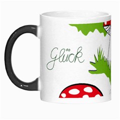 Mushroom Luck Fly Agaric Lucky Guy Morph Mugs by Nexatart