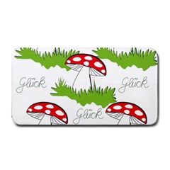 Mushroom Luck Fly Agaric Lucky Guy Medium Bar Mats by Nexatart