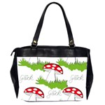 Mushroom Luck Fly Agaric Lucky Guy Office Handbags (2 Sides)  Back