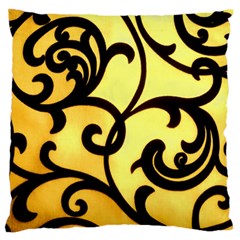 Texture Pattern Beautiful Bright Large Flano Cushion Case (one Side)