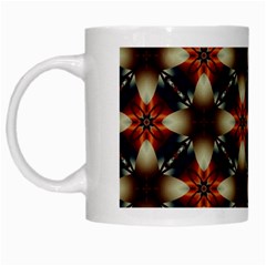 Kaleidoscope Image Background White Mugs by Nexatart