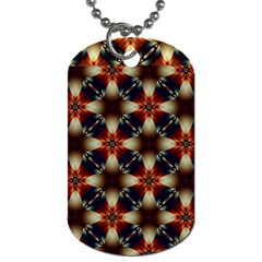 Kaleidoscope Image Background Dog Tag (one Side) by Nexatart