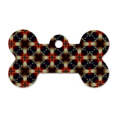 Kaleidoscope Image Background Dog Tag Bone (two Sides) by Nexatart