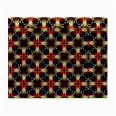 Kaleidoscope Image Background Small Glasses Cloth (2-side) by Nexatart