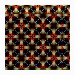 Kaleidoscope Image Background Medium Glasses Cloth (2-side) by Nexatart