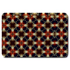 Kaleidoscope Image Background Large Doormat  by Nexatart